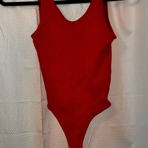 Light red one piece
